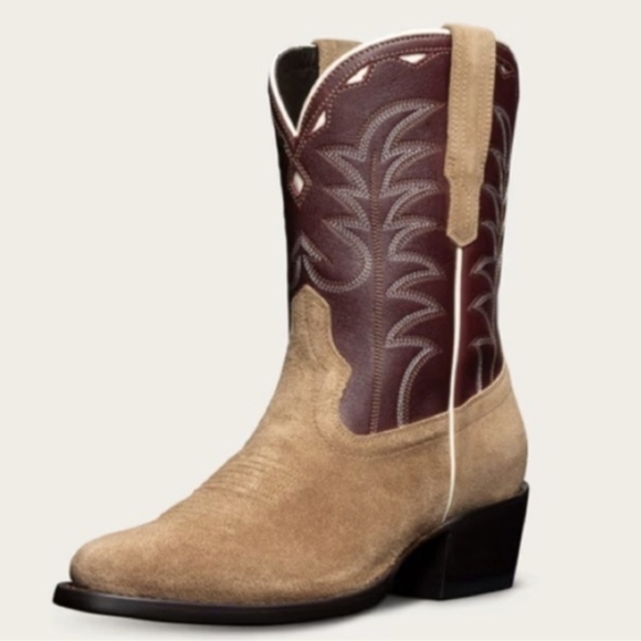 Tecovas Shoes - Tecovas Jolene Almond Wine Cowgirl Boots